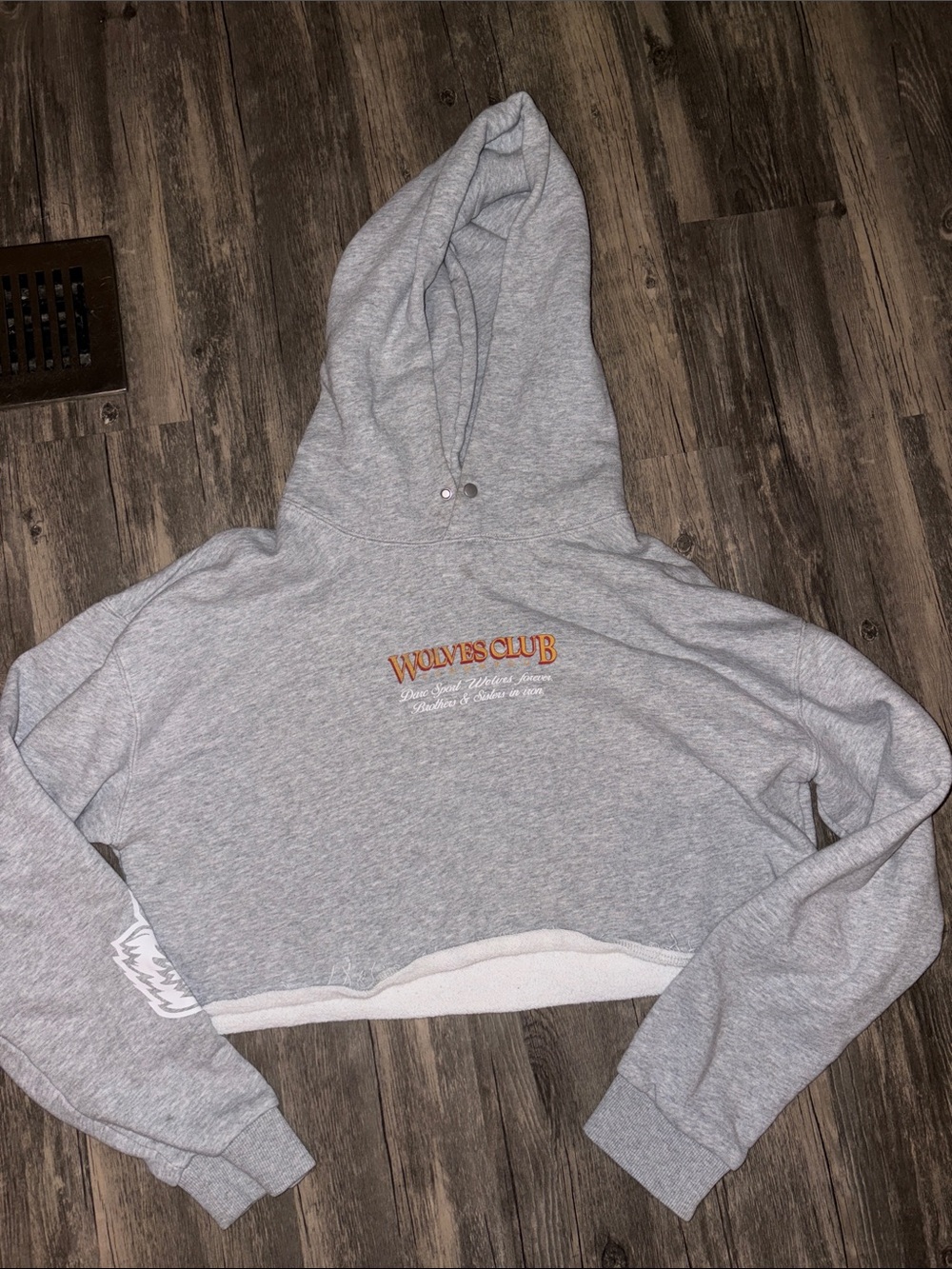 DARC SPORT Womans cropped hoodie large